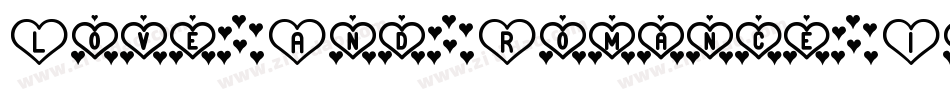 Love And Romance Italic字体转换
